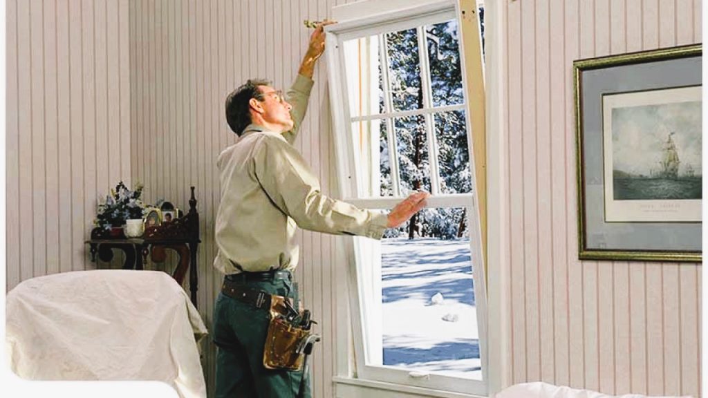 Installing windows in winter