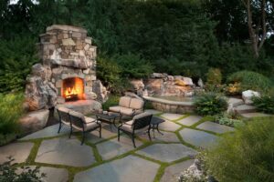 Fire Pit Landscap