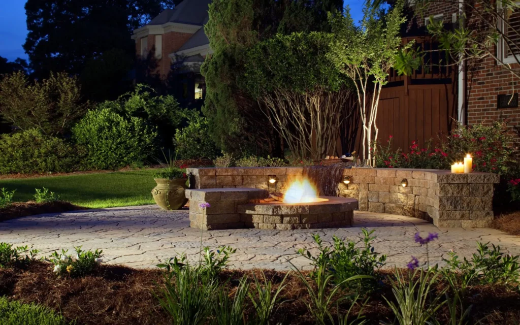 Fire Pit Landscap